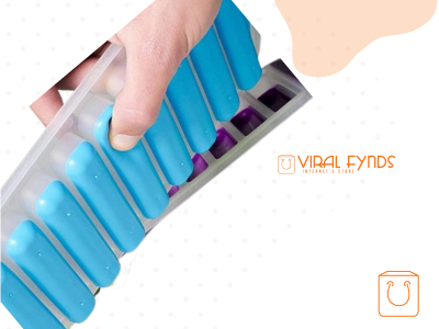 Silicone Narrow Ice Stick Cube Trays